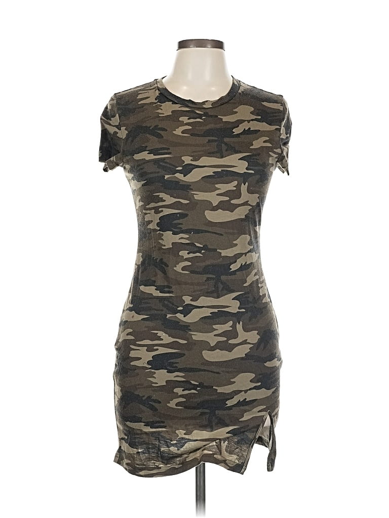 Pre-owned Shein Casual Dress In Brown