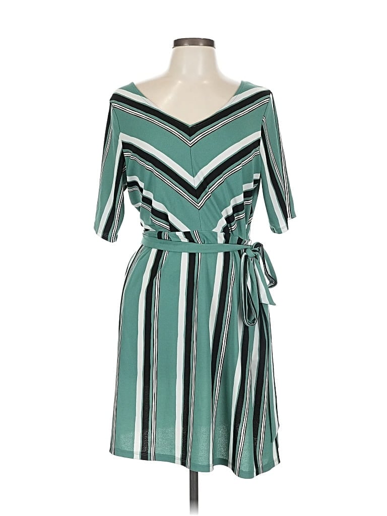 APT. 9 Pre-owned Casual Dress In Green