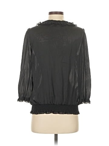 White House Black Market 3/4 Sleeve Blouse (view 2)