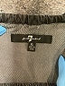 7 For All Mankind Black 3/4 Sleeve Blouse Size XL - photo 6