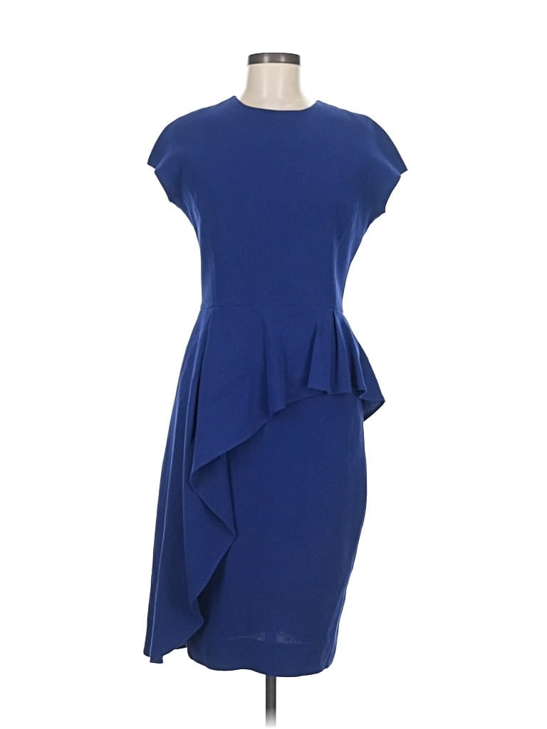 Click to view more detailed imagery on our partner's website Pre-owned Teri Jon Cocktail Dress In Blue