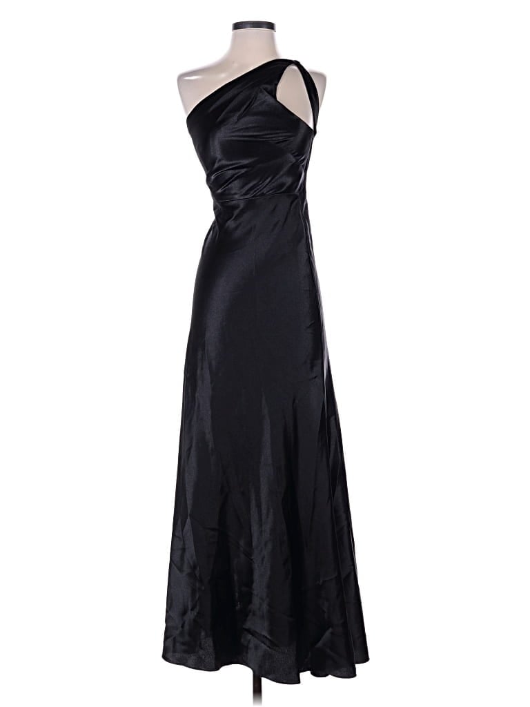 Pre-owned Jenny Yoo Collection Cocktail Dress In Black