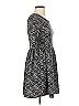 Aqua Tweed Gray Casual Dress Size XS - photo 4