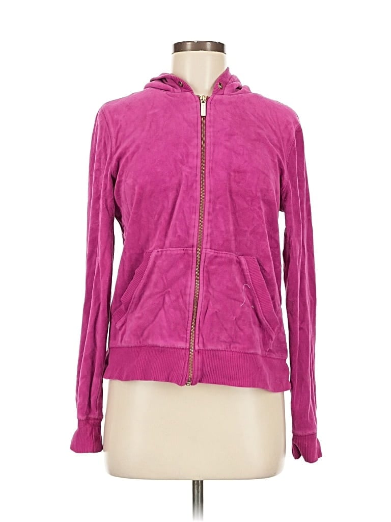 Click to view more detailed imagery on our partner's website Pre-owned Michael Michael Kors Zip Up Hoodie In Pink