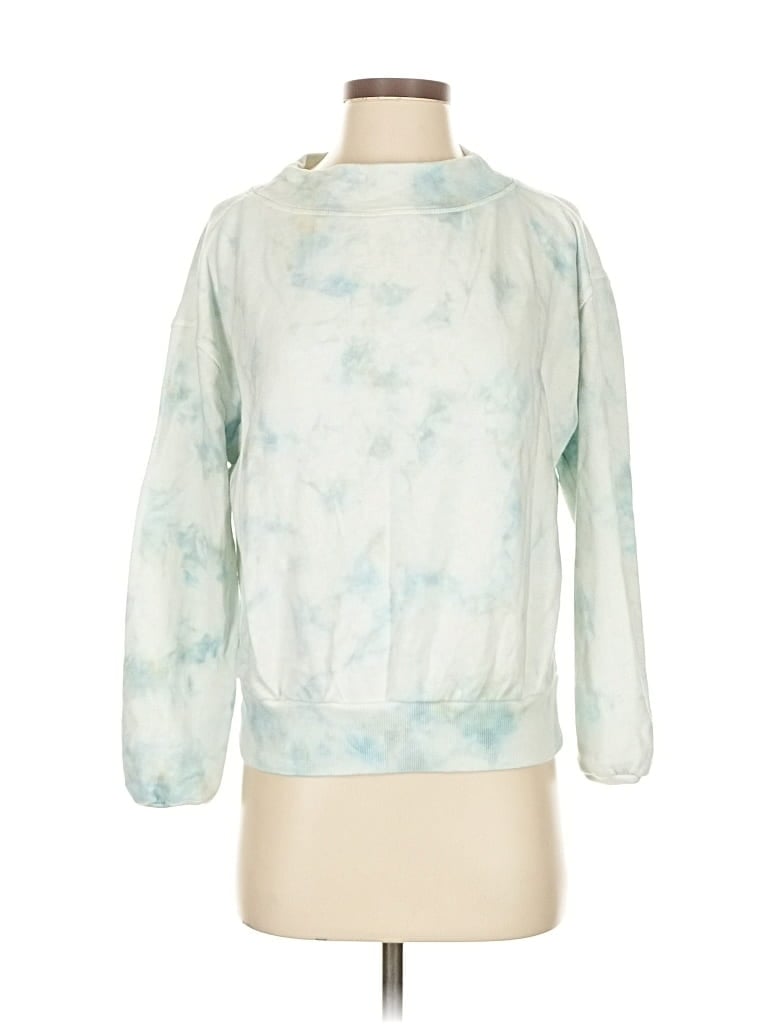 Pre-owned Pilcro By Anthropologie Sweatshirt In Blue