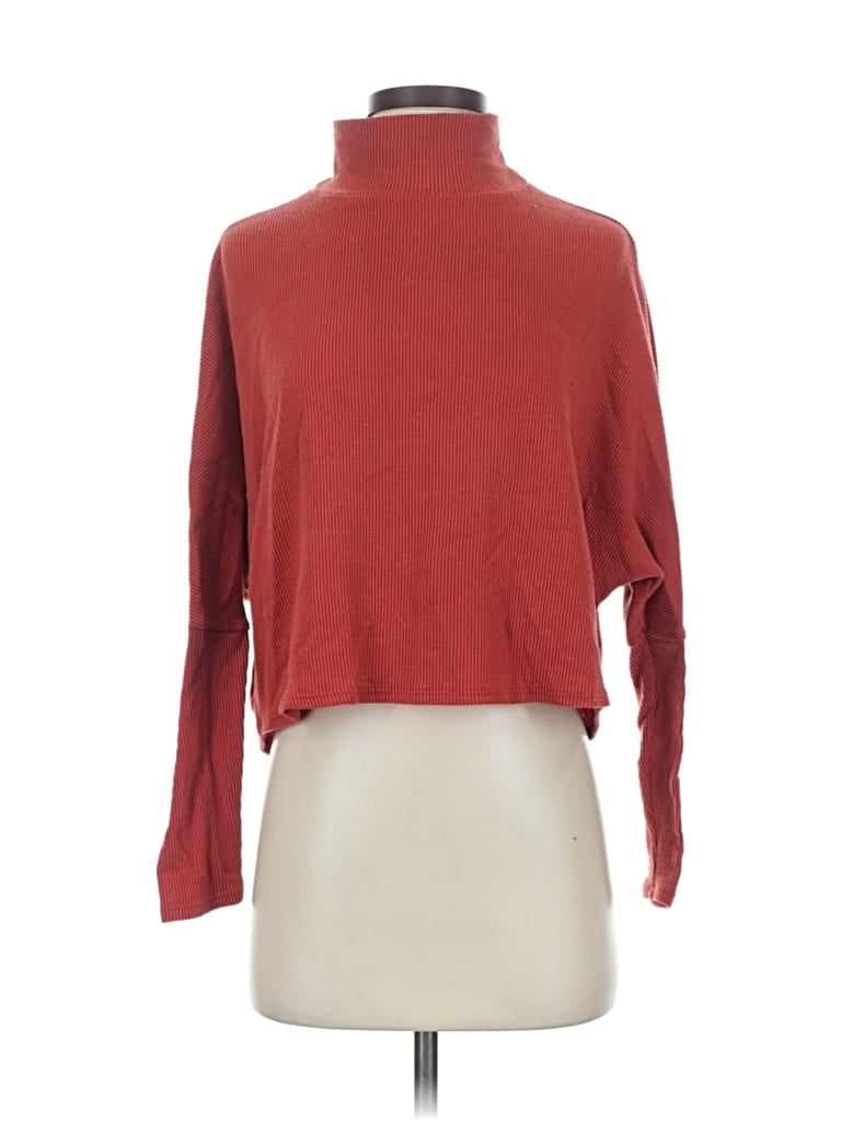 Click to view more detailed imagery on our partner's website Pre-owned Melrose And Market Turtleneck Sweater In Red