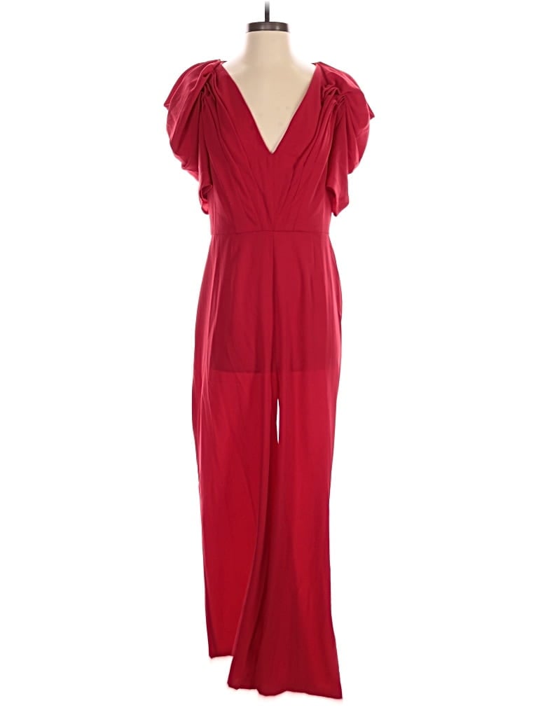 Pre-owned C/meo Collective Jumpsuit In Red