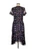 Jason Wu 100% Polyester Floral Black Blue Casual Dress Size 6 - photo 2