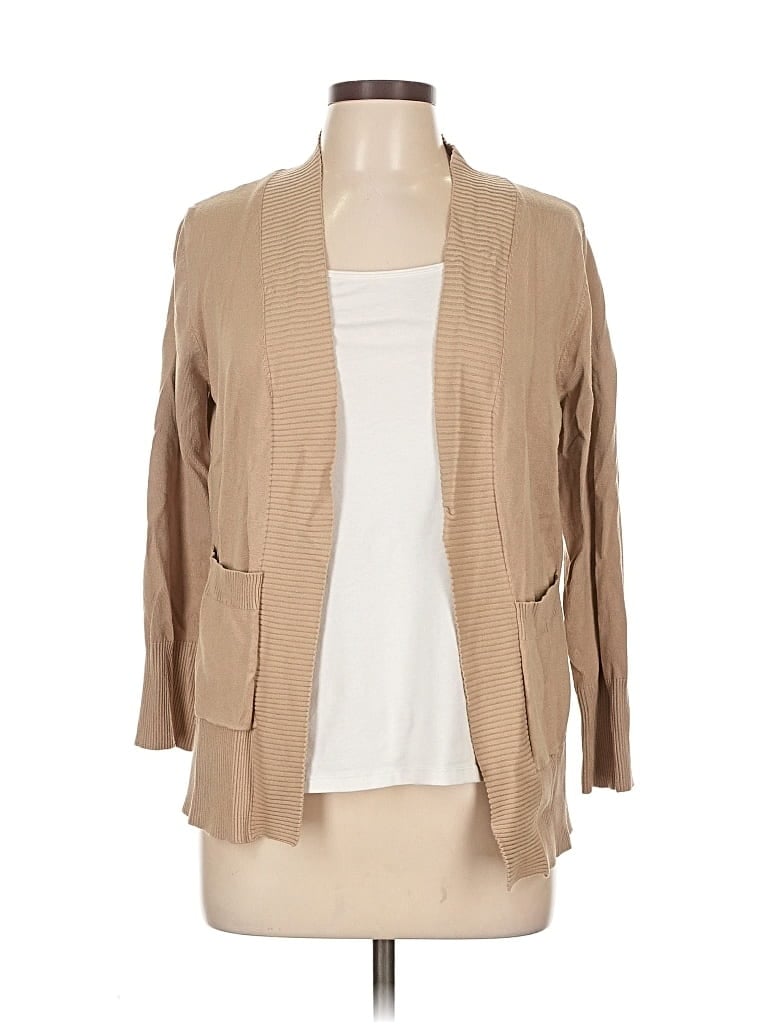 Pre-owned Unbranded Cardigan Sweater In Brown