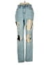 BDG 100% Cotton Hearts Blue Jeans Size 25 waist - photo 1