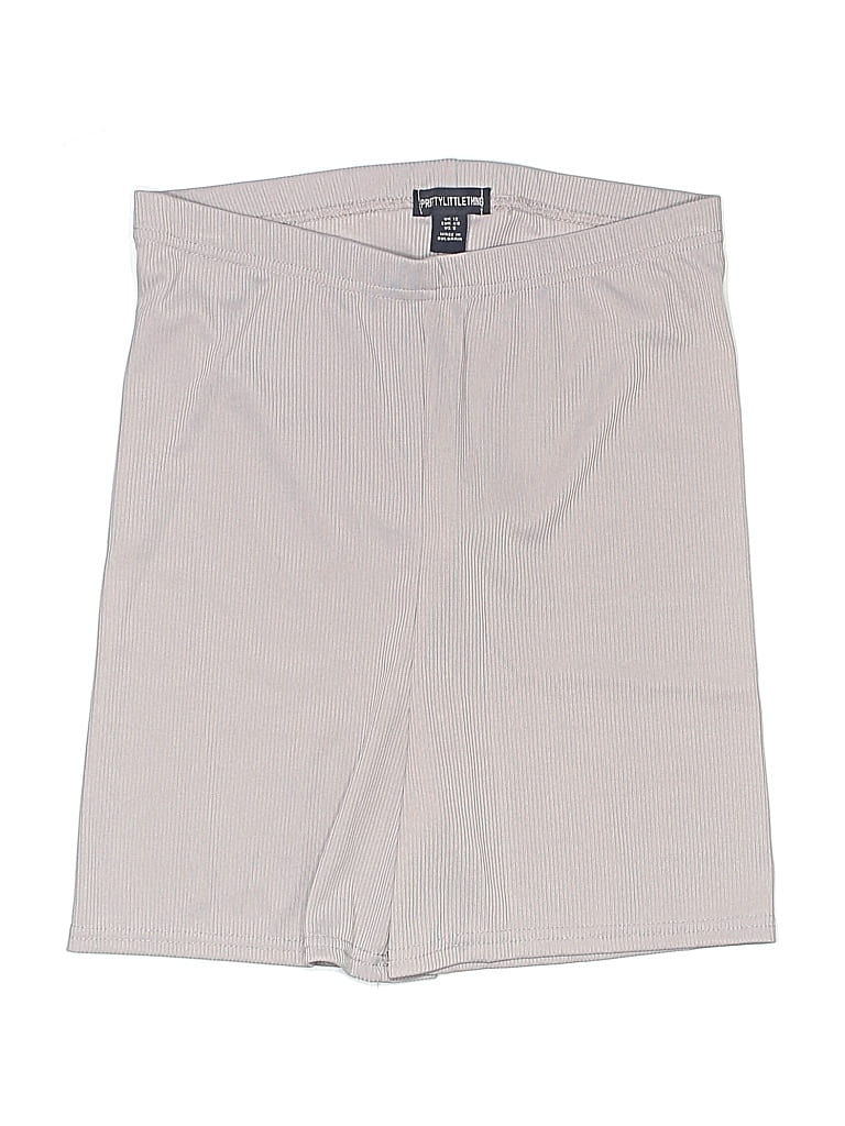 Pre-owned Prettylittlething Shorts In Gray