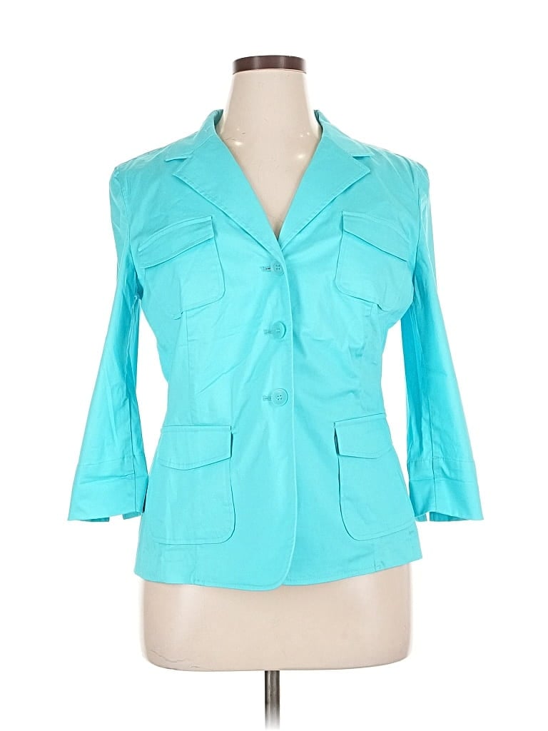 Click to view more detailed imagery on our partner's website Pre-owned Charter Club Blazer Jacket In Blue