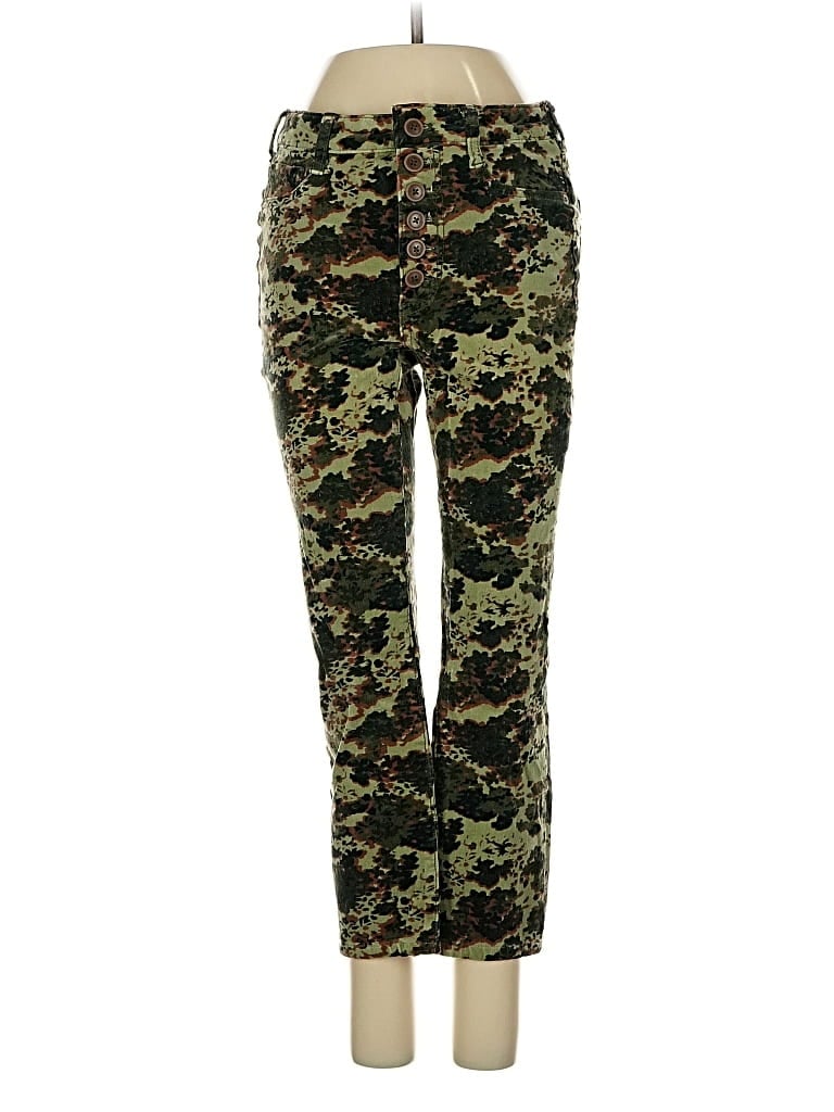 Pre-owned Pilcro By Anthropologie Casual Pants In Green