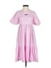 MSGM 100% Cotton Pink Casual Dress Size EU (IT) 42 / US 6 (estimated) - photo 1