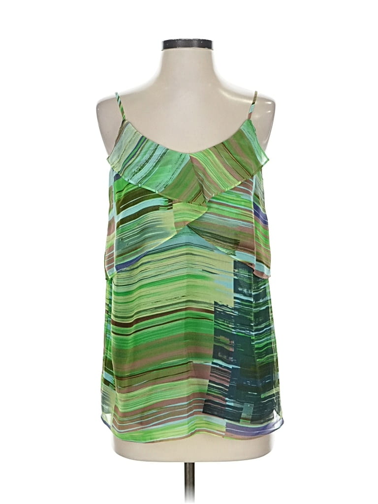 CABI Pre-owned Sleeveless Blouse In Green