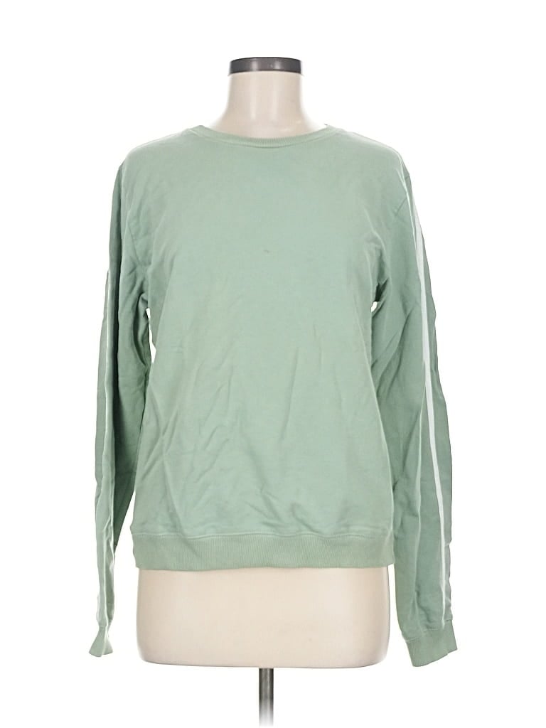 Pre-owned Asos Design Sweatshirt In Green