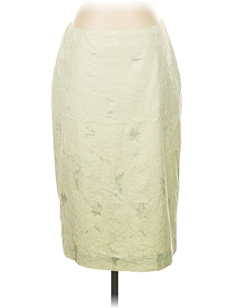 Pre-owned Worth Formal Skirt In Green