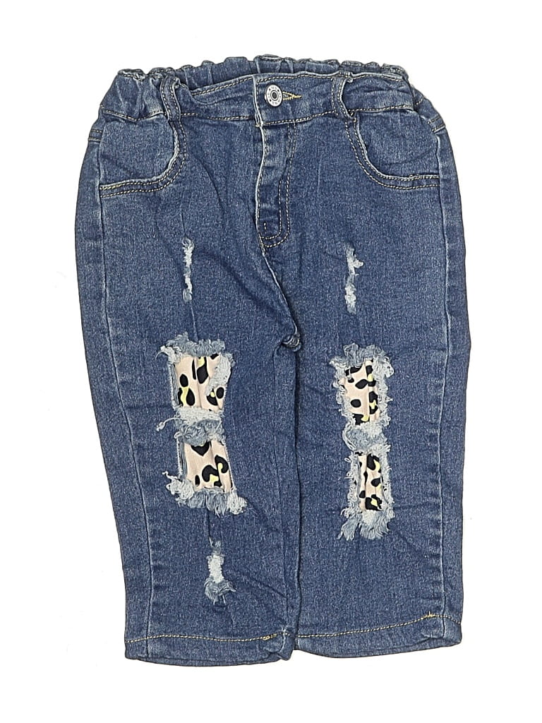 Pre-owned Unbranded Kids' Jeans In Blue