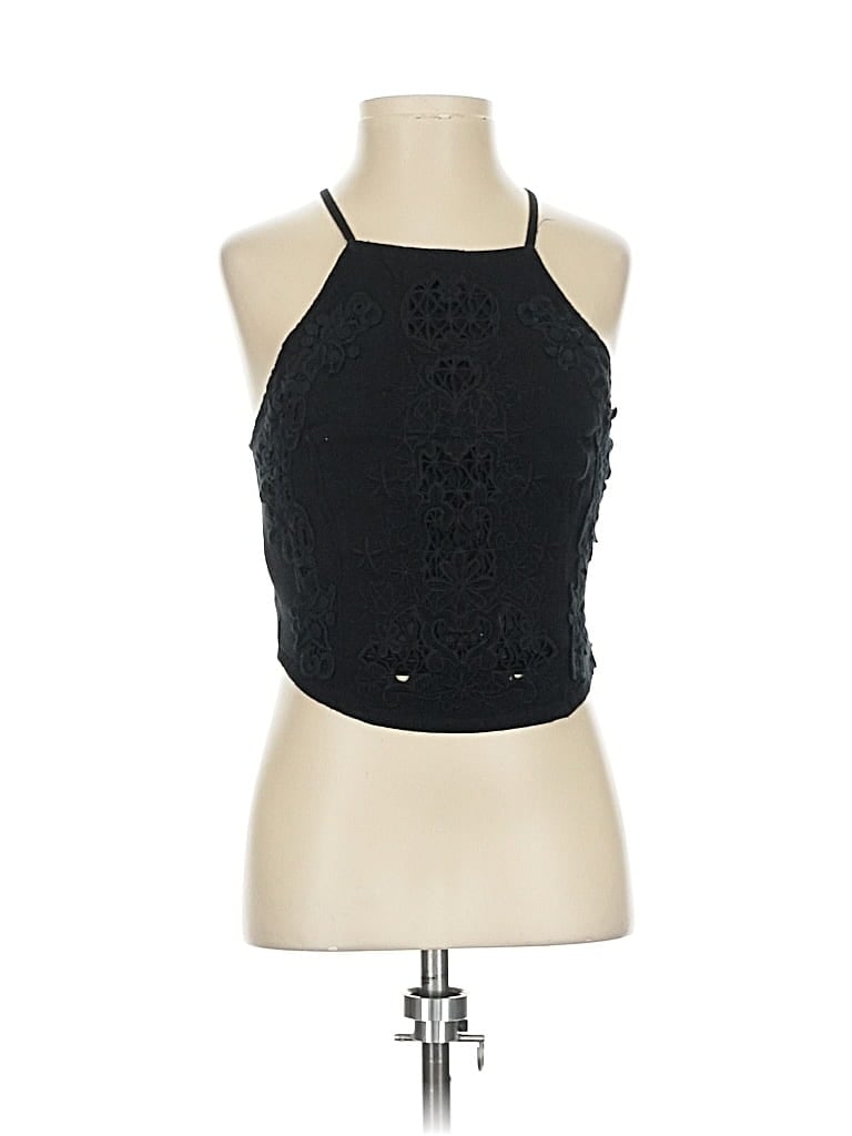 ABERCROMBIE & FITCH Pre-owned Sleeveless Blouse In Black