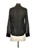 J.Crew Polka Dots Black Long Sleeve Blouse Size 0 - photo 2