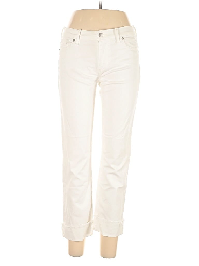 Click to view more detailed imagery on our partner's website Pre-owned Banana Republic Jeans In White