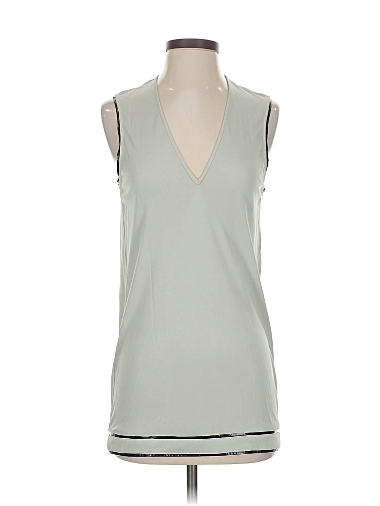 Pre-owned Helmut Lang Sleeveless T-shirt In Gray
