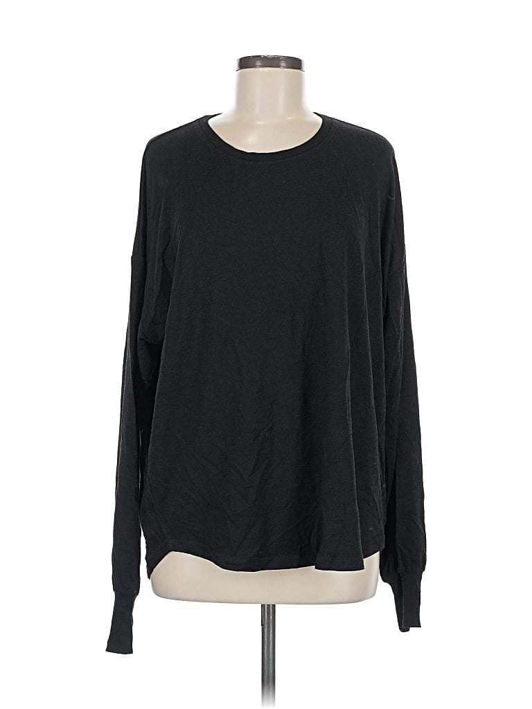 Pre-owned Pj Salvage Long Sleeve T-shirt In Black
