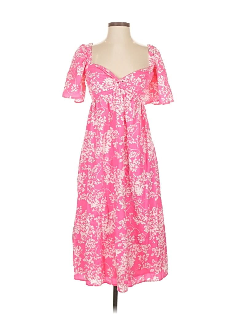 Pre-owned Peter Som Casual Dress In Pink