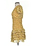 Reset 100% Polyester Yellow Cocktail Dress Size S - photo 5