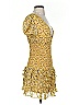Reset 100% Polyester Yellow Cocktail Dress Size S - photo 4