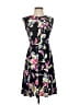 Wisp Floral Black Cocktail Dress Size 0 (petite) - photo 1