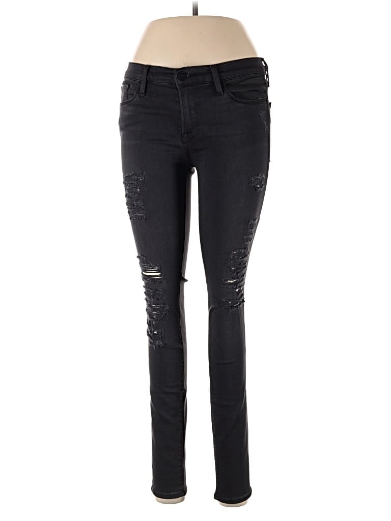 Pre-owned Frame Jeans In Black