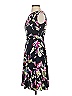 Wisp Floral Black Cocktail Dress Size 0 (petite) - photo 5