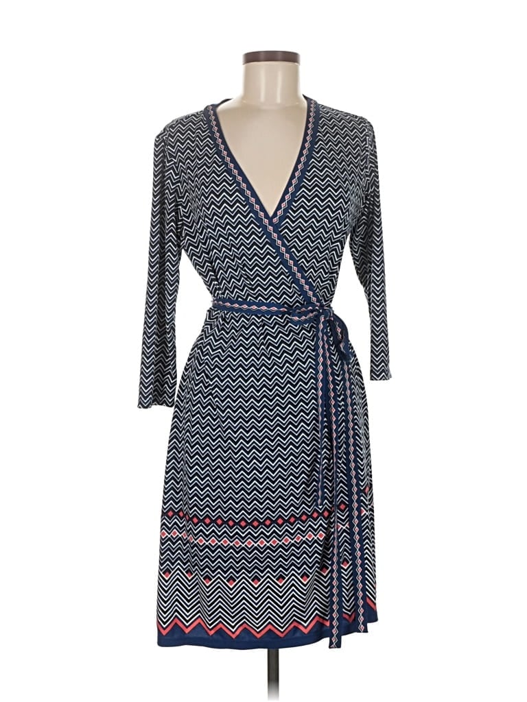 Pre-owned Max Studio Kimono In Blue