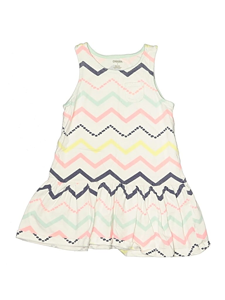 Pre-owned Gymboree Kids' Dress In White