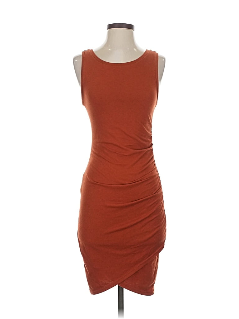 Pre-owned Leith Cocktail Dress In Brown