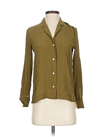 Everlane Long Sleeve Silk Top (view 1)