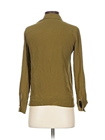 Everlane Long Sleeve Silk Top (view 2)