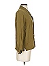 Everlane 100% Silk Green Long Sleeve Silk Top Size 00 - photo 4
