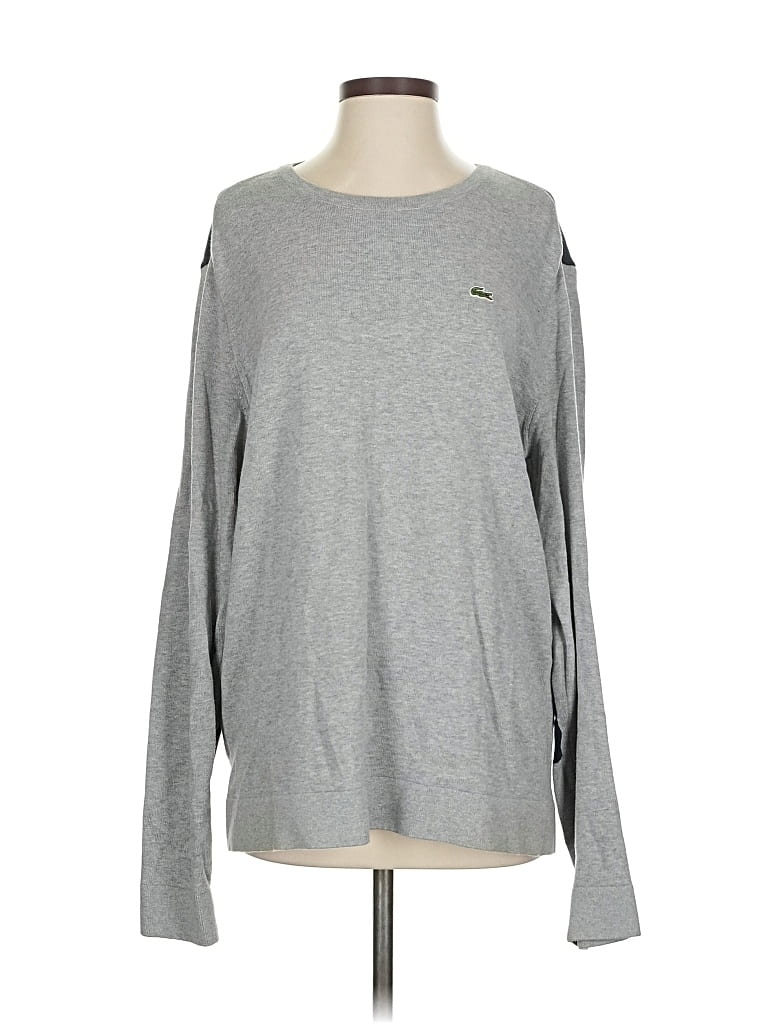 Click to view more detailed imagery on our partner's website Pre-owned Lacoste Sweatshirt In Gray