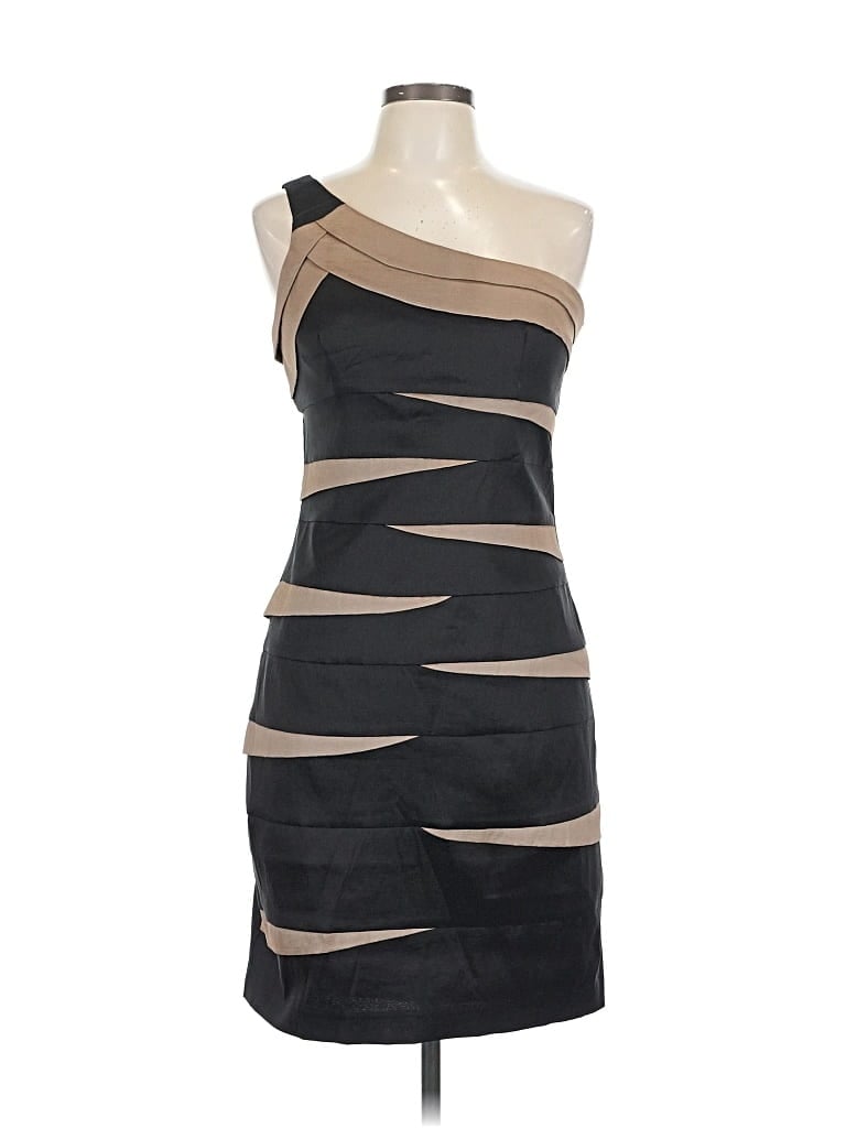 Pre-owned Scarlett Nite Cocktail Dress In Gray