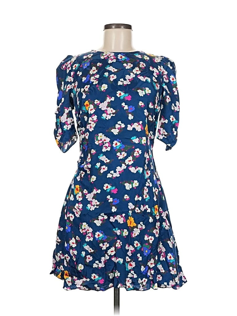 Pre-owned Tanya Taylor Cocktail Dress In Blue