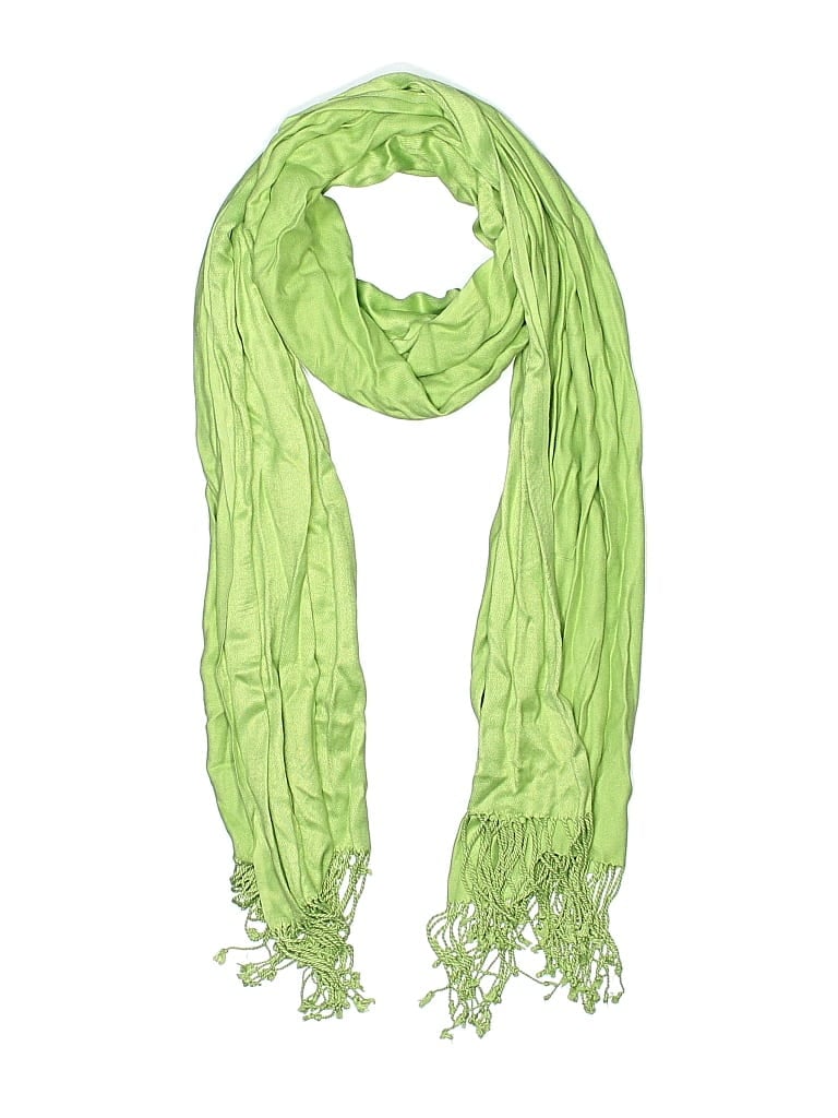 Pre-owned Unbranded Scarf In Green