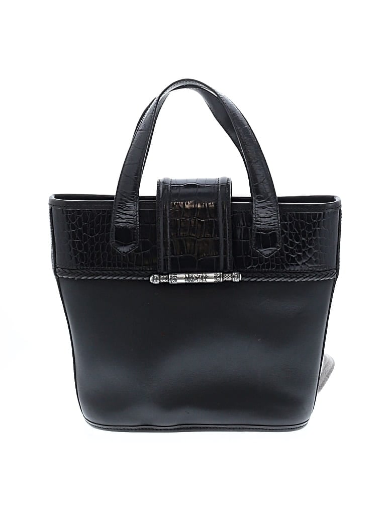 Pre-owned Brighton Satchel In Black