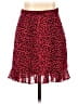 MICHAEL Michael Kors Animal Print Red Black Casual Skirt Size 2 - photo 1