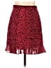 MICHAEL Michael Kors Animal Print Red Black Casual Skirt Size 2 - photo 2