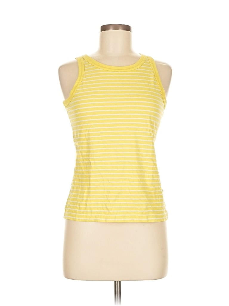 Click to view more detailed imagery on our partner's website Pre-owned Everlane Sleeveless T-shirt In Yellow