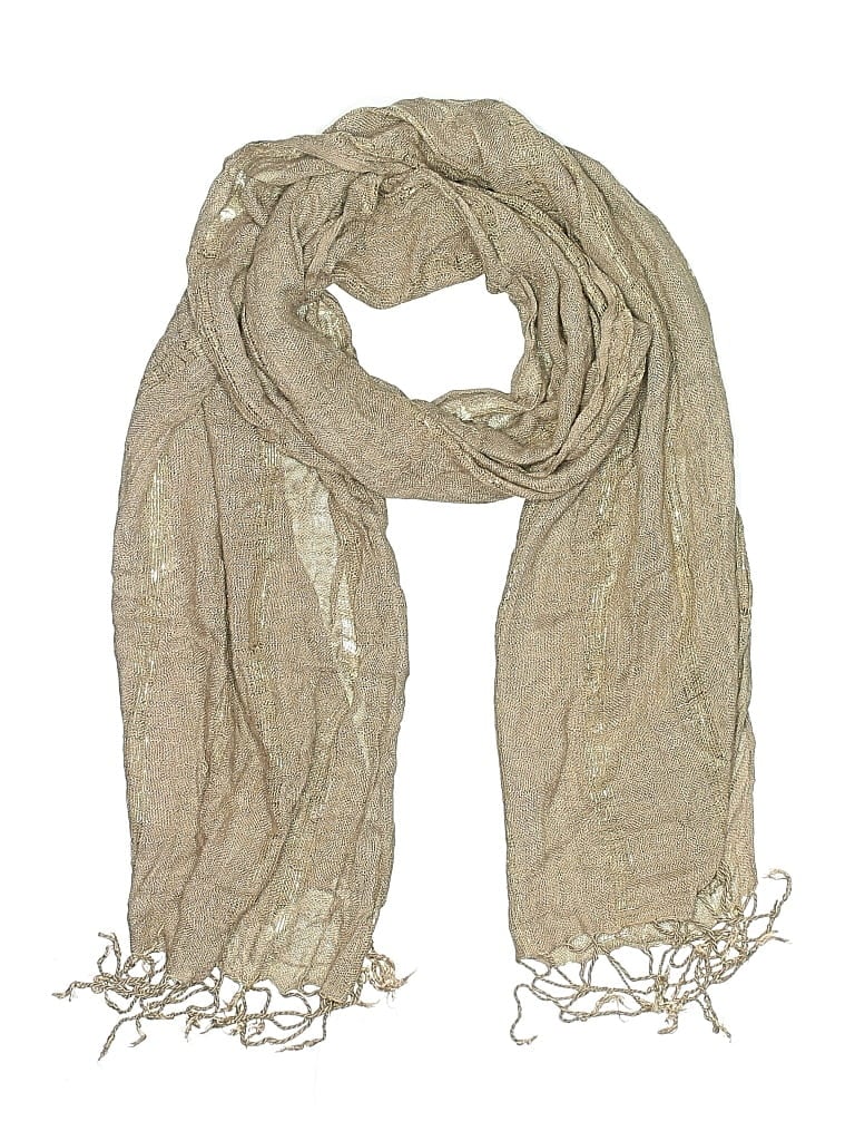 Pre-owned Unbranded Scarf In Brown