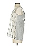 E by Eloise 100% Polyester Silver Sleeveless Blouse Size XS - photo 5