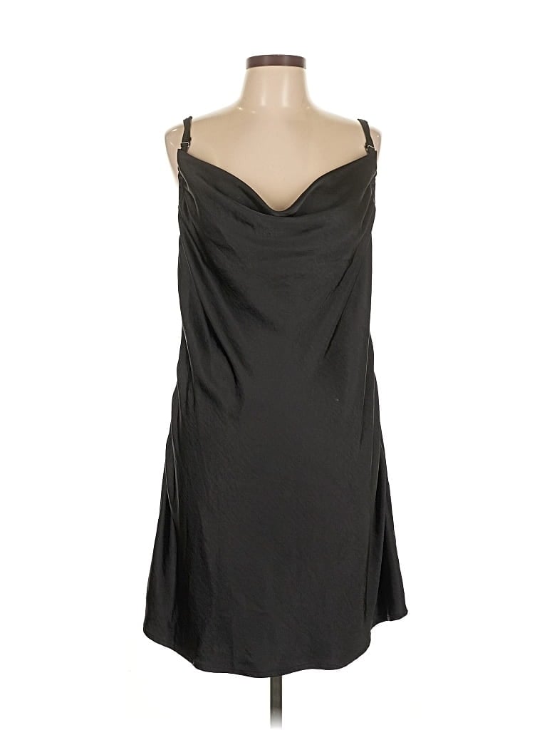 Pre-owned Nasty Gal Inc. Cocktail Dress In Gray